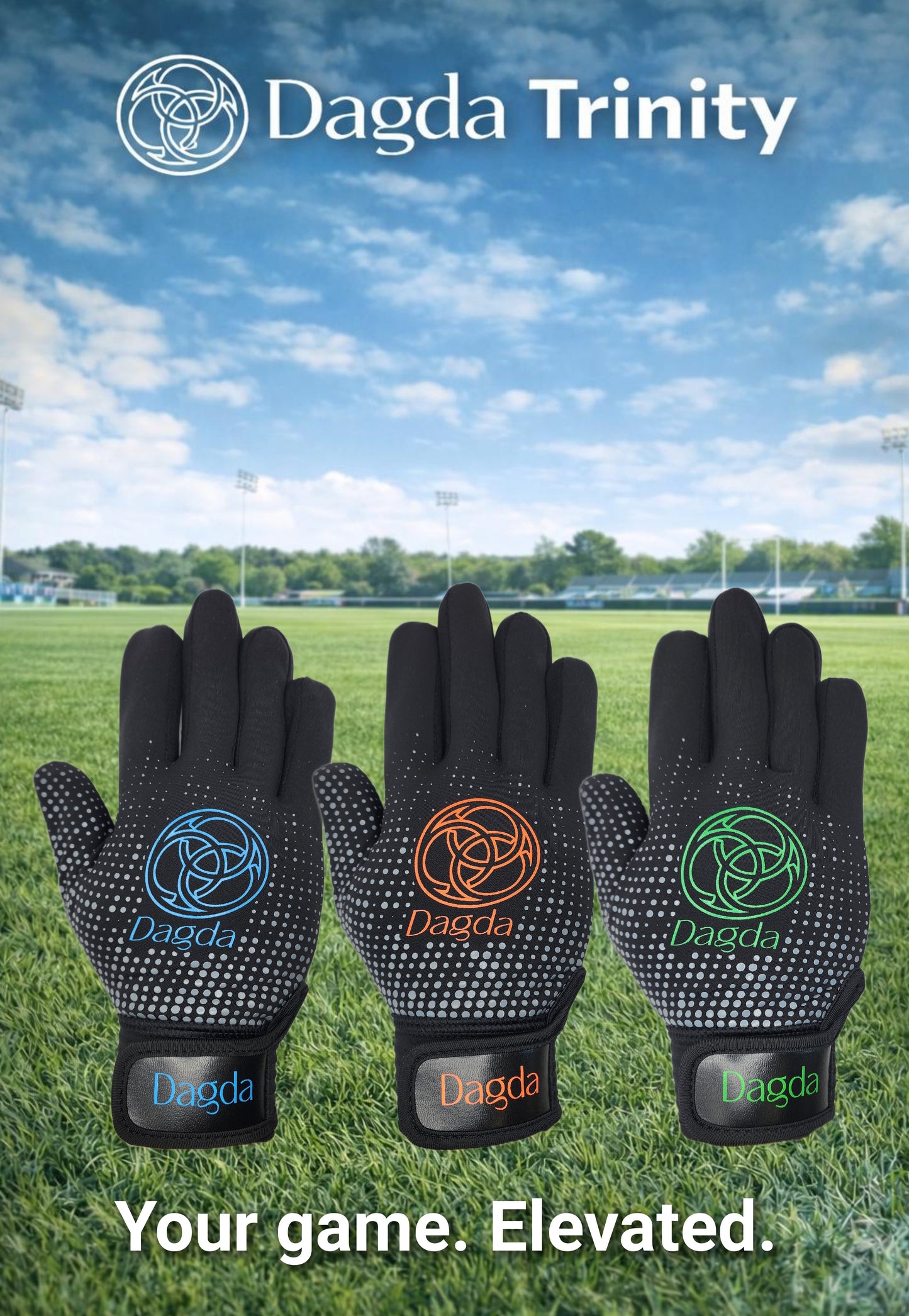 Dagda Trinity Gaelic Gloves